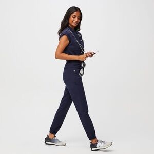 Navy Figs Rafaela Cargo ScrubJumpsuit